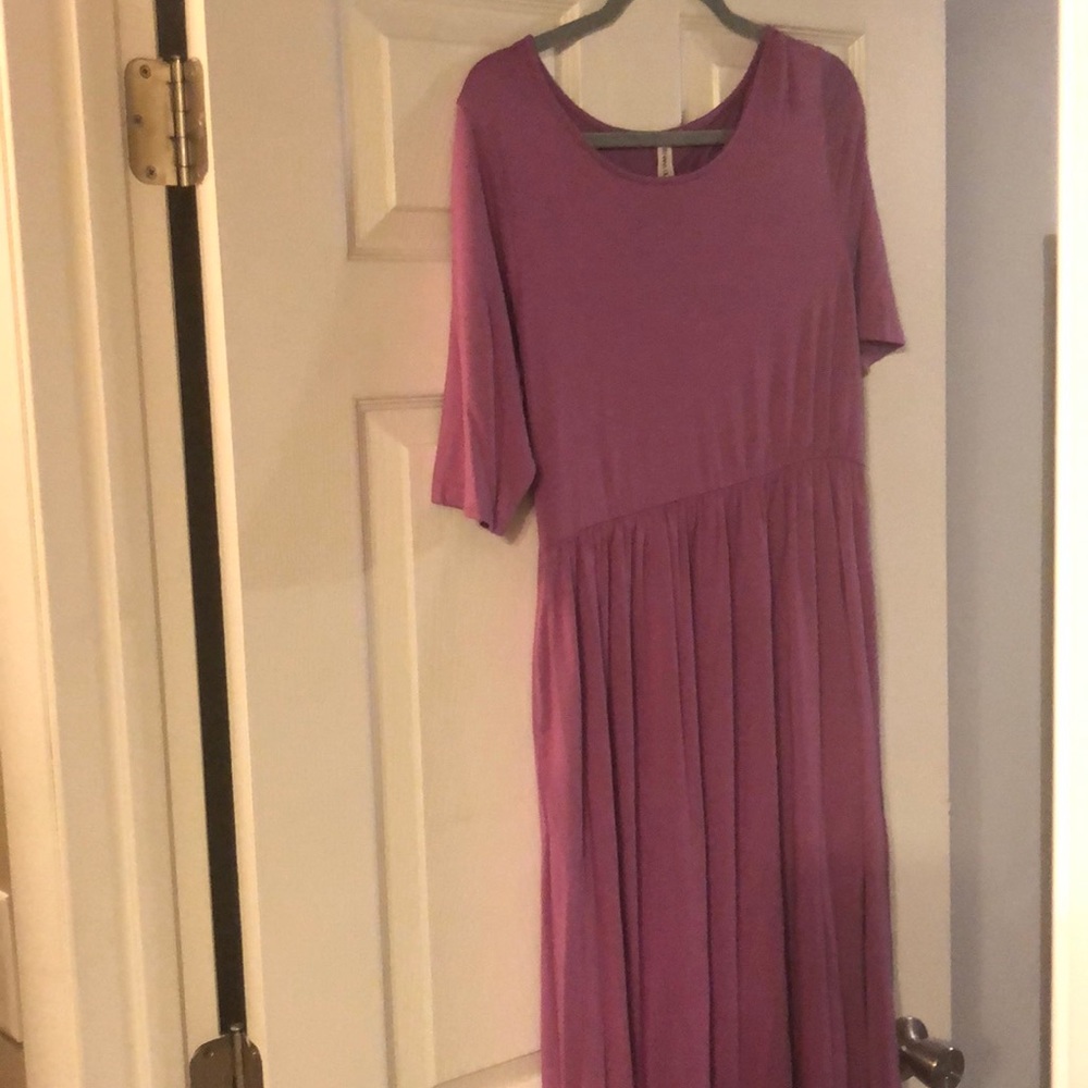 Purple maxi